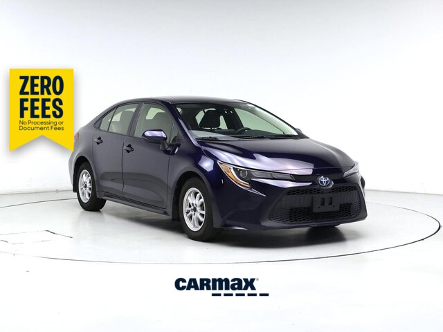 Blue 2022 Toyota Corolla Hybrid Sedan Front-Wheel Drive Automatic