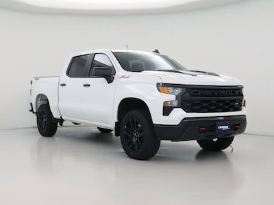 White 2023 Chevrolet Silverado 1500 Custom Trail Boss