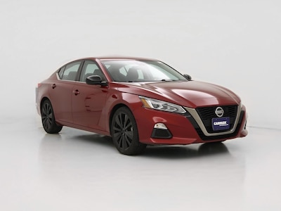 Red 2021 Nissan Altima SR