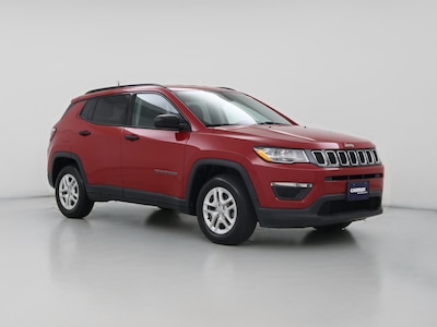 Red 2018 Jeep Compass Sport