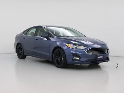 Blue 2019 Ford Fusion SE