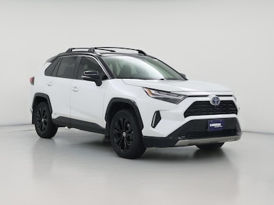 White 2023 Toyota RAV4 Hybrid XSE