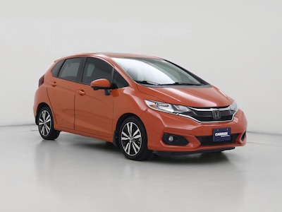 Orange 2020 Honda Fit EX