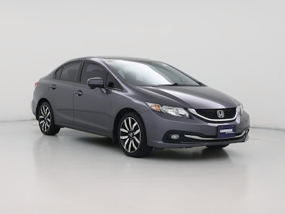 Gray 2015 Honda Civic EX-L