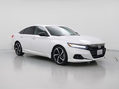 White 2022 Honda Accord Sport SE
