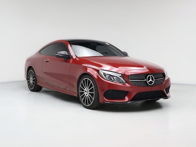 Red 2018 Mercedes-Benz C300