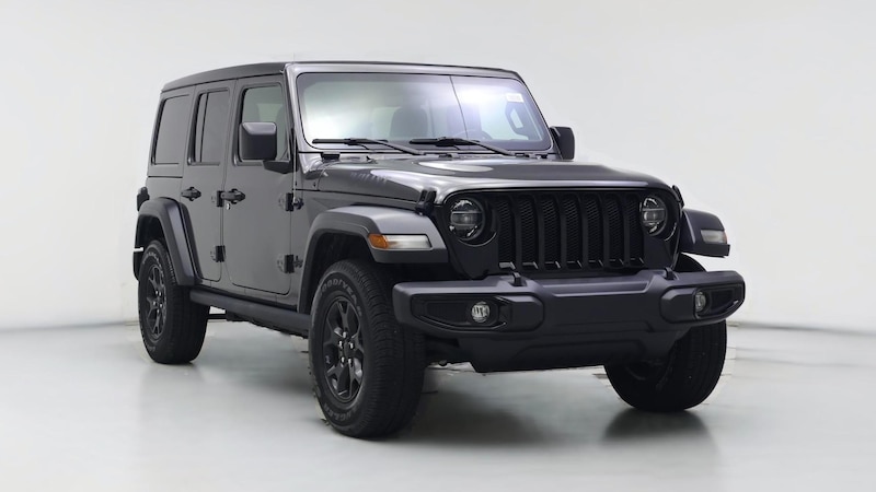2021 Jeep Wrangler Unlimited Willys Hero Image