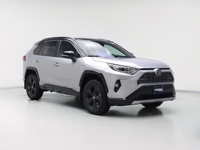 Silver 2020 Toyota RAV4 Hybrid XSE
