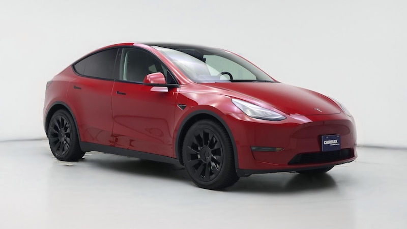 2021 Tesla Model Y Long Range Hero Image