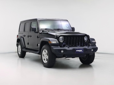 Black 2020 Jeep Wrangler Unlimited Sport S