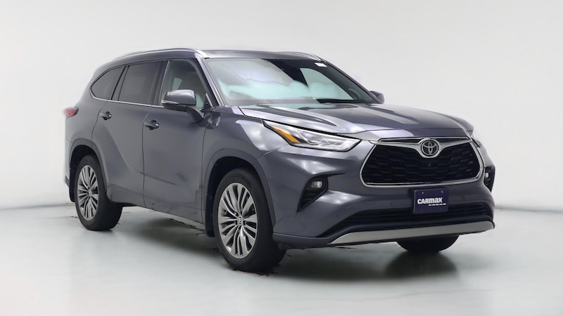 2020 Toyota Highlander Platinum Hero Image