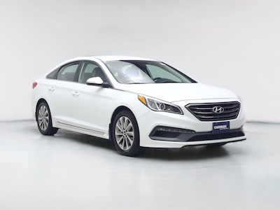 White 2016 Hyundai Sonata Sport