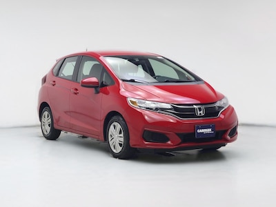 Red 2019 Honda Fit LX