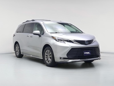 Silver 2021 Toyota Sienna Hybrid XLE
