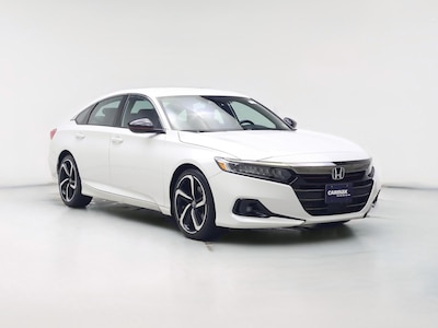White 2021 Honda Accord Sport