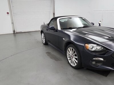 Blue 2019 Fiat 124 Spider Lusso