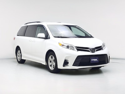 White 2020 Toyota Sienna LE