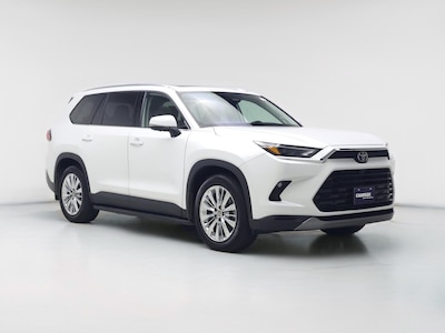 White 2024 Toyota Grand Highlander Platinum