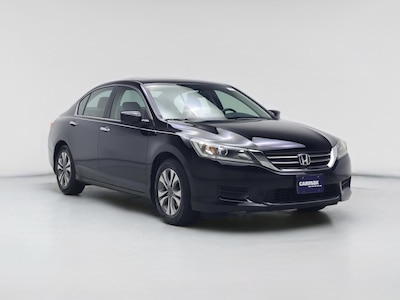 Black 2015 Honda Accord LX