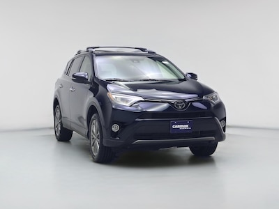 Blue 2018 Toyota RAV4 Limited