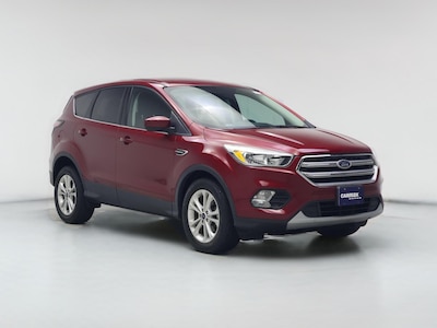 Red 2017 Ford Escape SE