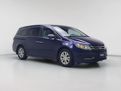 Blue 2016 Honda Odyssey EX-L