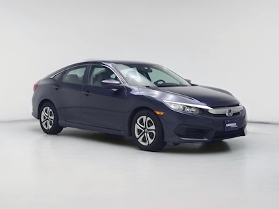 Blue 2018 Honda Civic LX