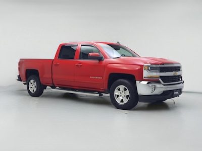 Red 2017 Chevrolet Silverado 1500 LT