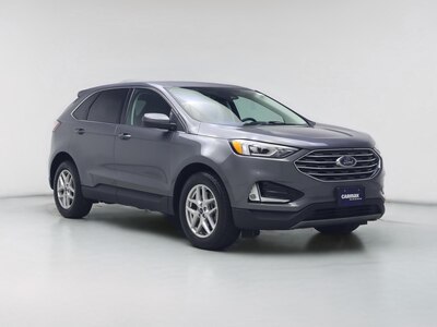 Gray 2021 Ford Edge SEL