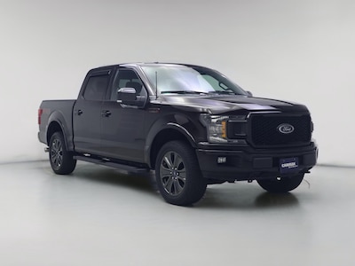 Red 2018 Ford F150 XLT
