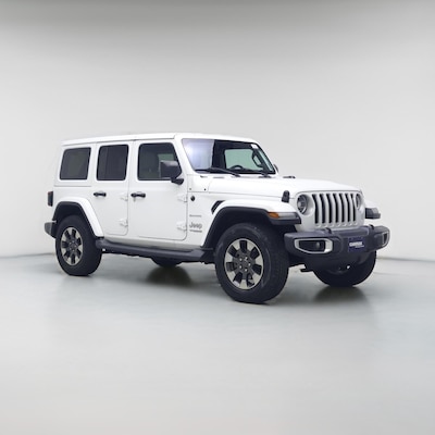 White 2018 Jeep Wrangler All-New Unlimited Sahara
