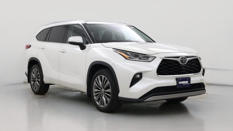 2020 Toyota Highlander Platinum Hero Image