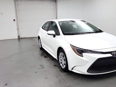White 2021 Toyota Corolla LE