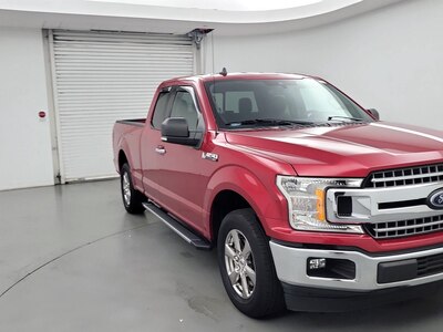 Red 2020 Ford F150 XLT