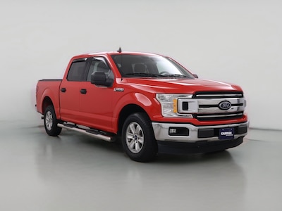 Red 2019 Ford F150 XLT