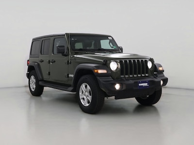 Green 2020 Jeep Wrangler Unlimited Sport S