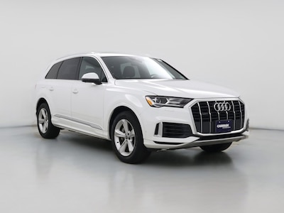 White 2021 Audi Q7 Premium