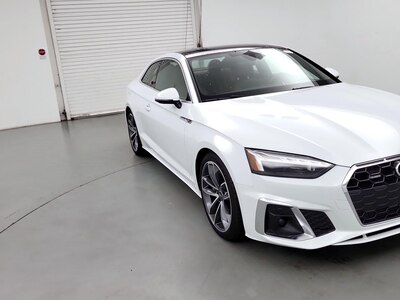 White 2023 Audi A5 S-Line Premium Plus