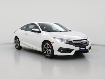 White 2017 Honda Civic EX-T