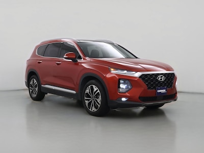 Orange 2020 Hyundai Santa Fe SEL