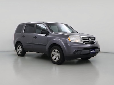 Gray 2015 Honda Pilot LX