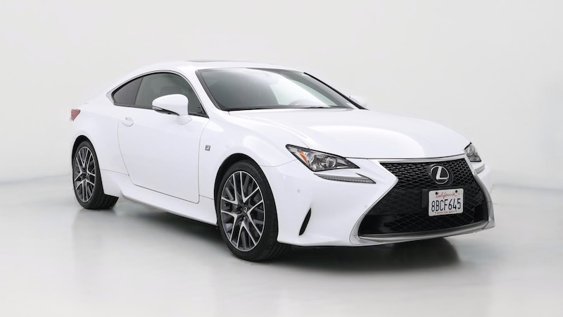 2017 Lexus RC 200t Hero Image