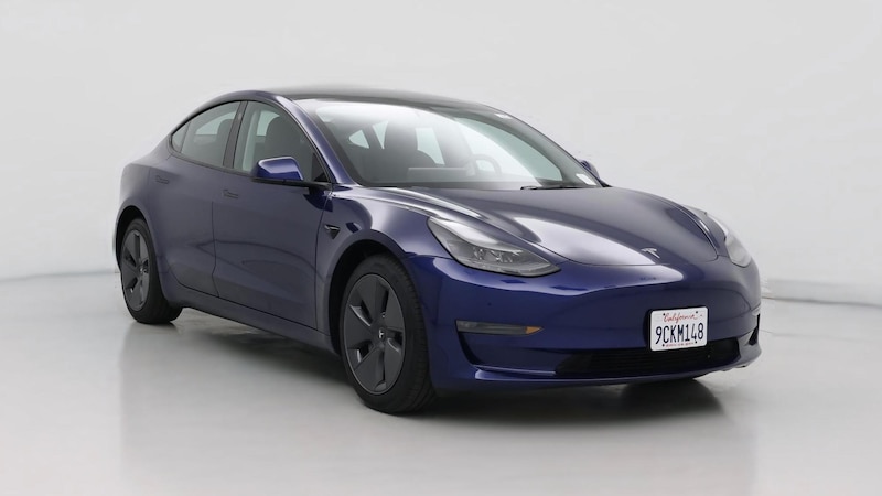 2022 Tesla Model 3 Long Range Hero Image