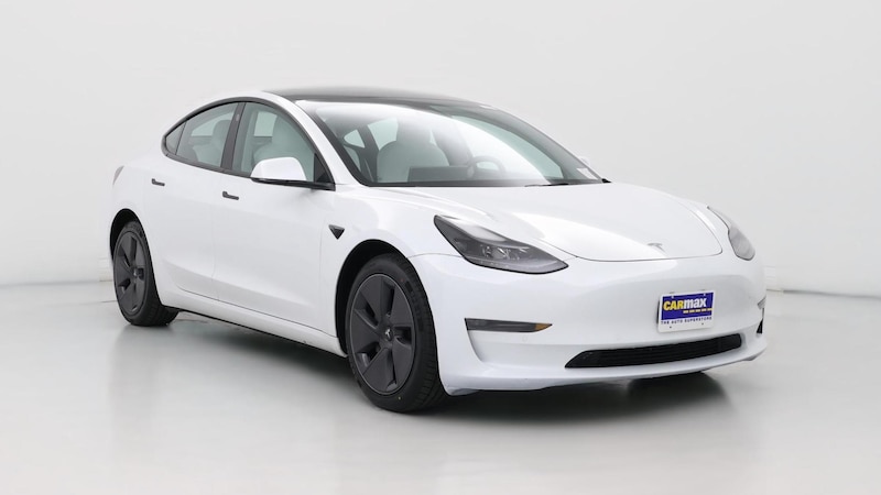 2022 Tesla Model 3 Long Range Hero Image