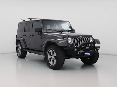 Gray 2016 Jeep Wrangler Unlimited Sahara