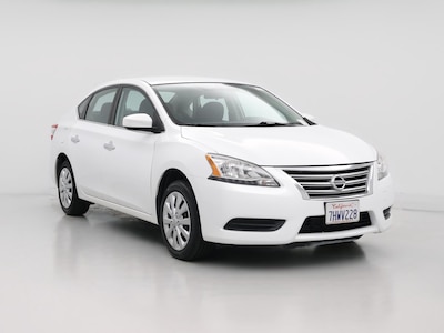 White 2014 Nissan Sentra SV