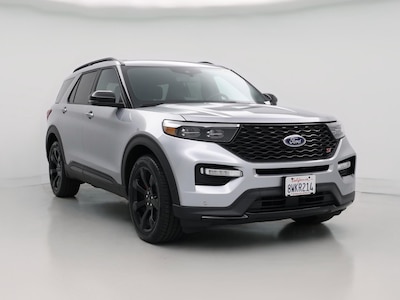 Silver 2021 Ford Explorer ST