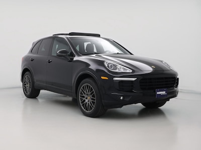 Black 2017 Porsche Cayenne Platinum