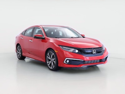 Red 2020 Honda Civic Touring