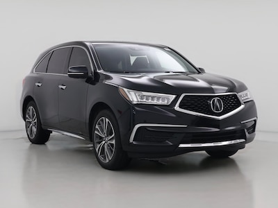Black 2020 Acura MDX Technology